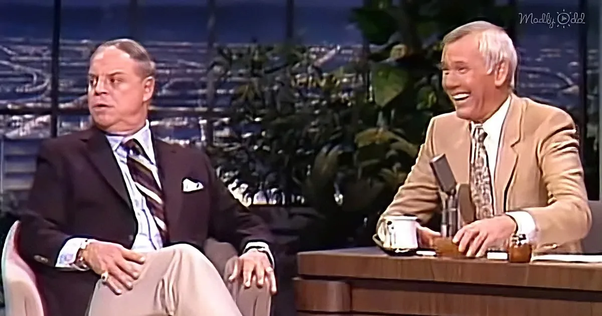 Don Rickles and Johnny Carson