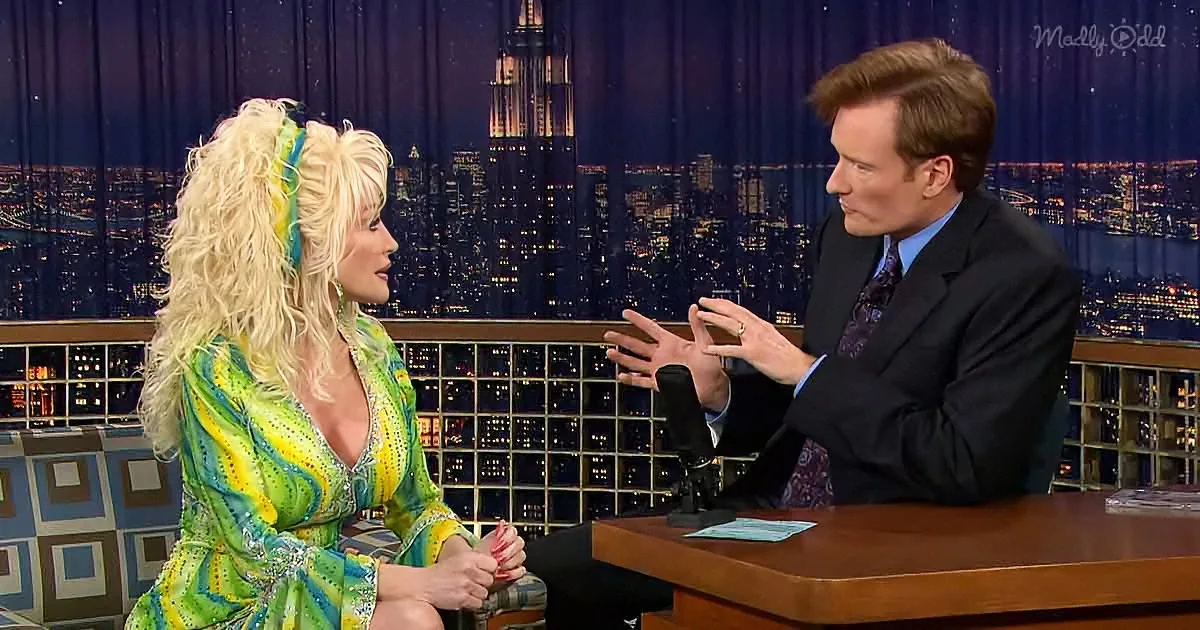 Dolly Parton and Conan O’Brien