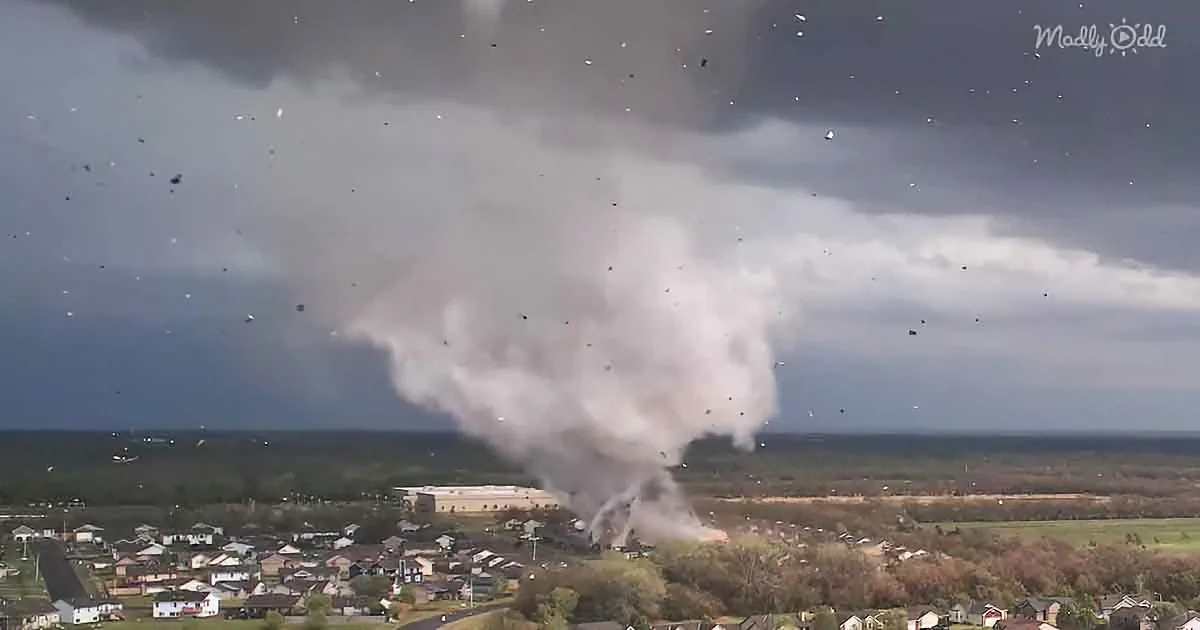 Extreme Tornado Footage Captured by Drone May Be the Best View Ever