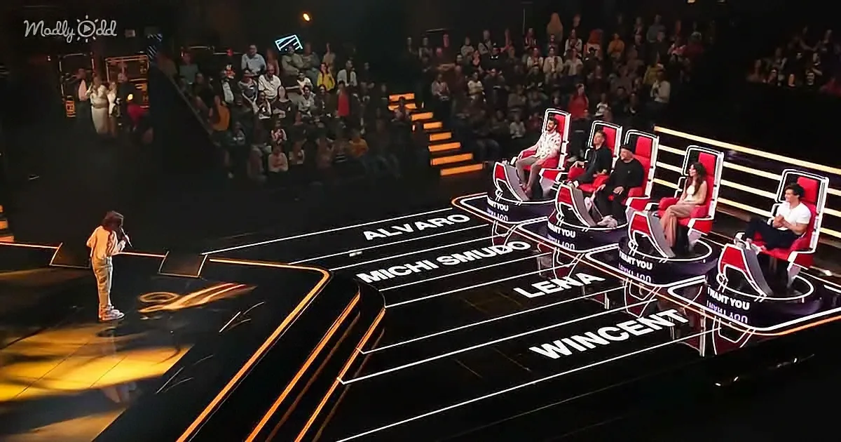 11-year-old Georgia singing on "The Voice"