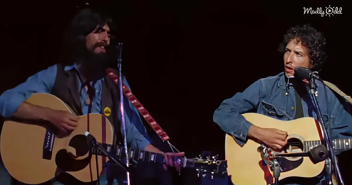Bob Dylan and George Harrison