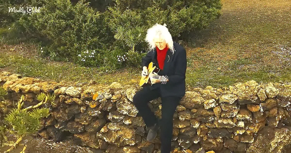 Queen's guitarist Brian May