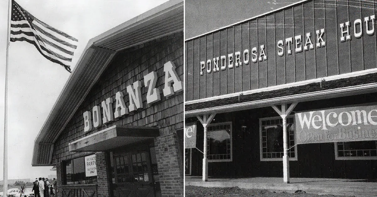 Family Night at Bonanza and Ponderosa: Remember Those Big 16oz T-Bones Sizzling and Flaming Up?