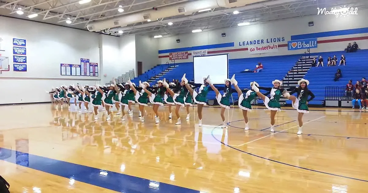 High Kick Dance Routine by High School Group Like 'The Rockettes'
