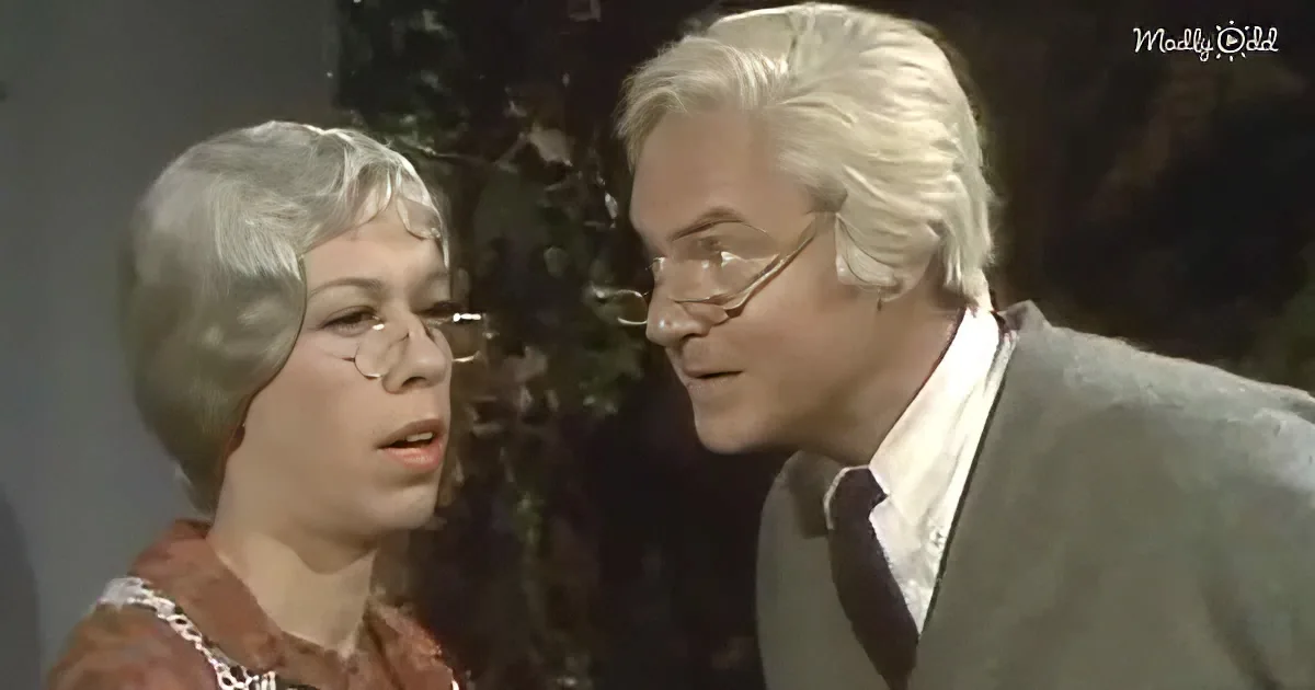 Carol Burnett and Harvey Korman