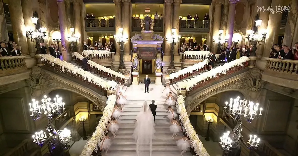 Breathtaking Bridal Entrance Evokes Every Fairytale Wedding