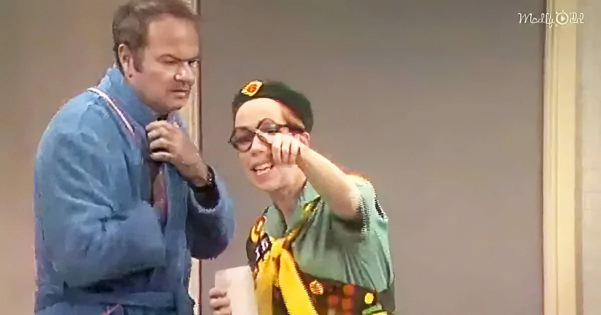 Carol Burnett and Harvey Korman
