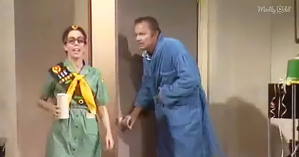 Carol Burnett and Harvey Korman