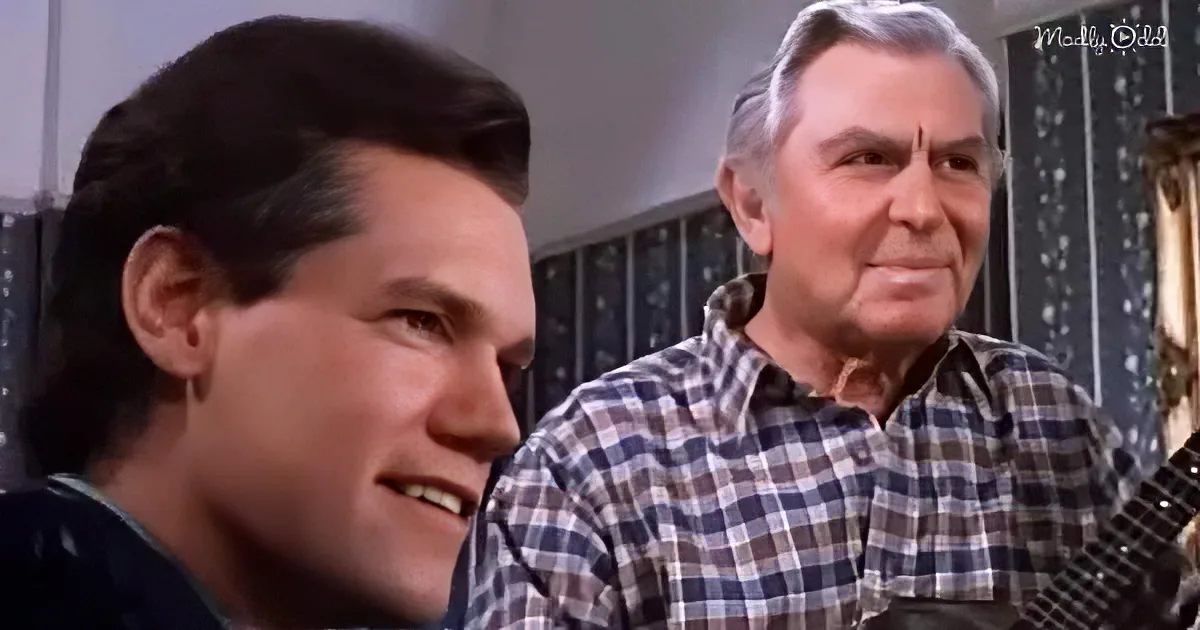 Andy Griffith and Randy Travis