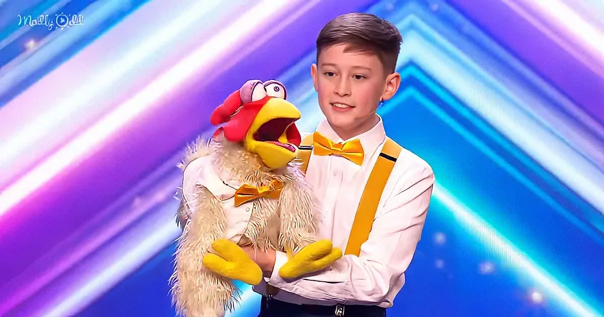 13-Year-Old Boy and His Cheeky Chicken Get Awws and Oohs From 'Got Talent' Judges