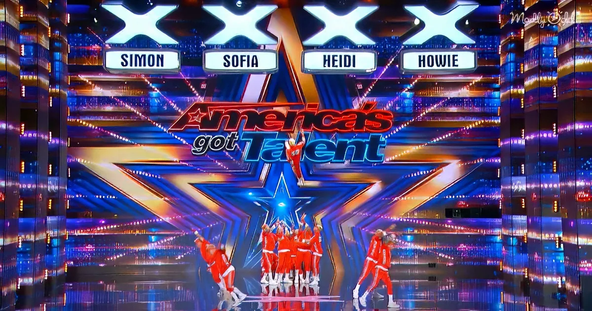 Urbancrew dancing on AGT