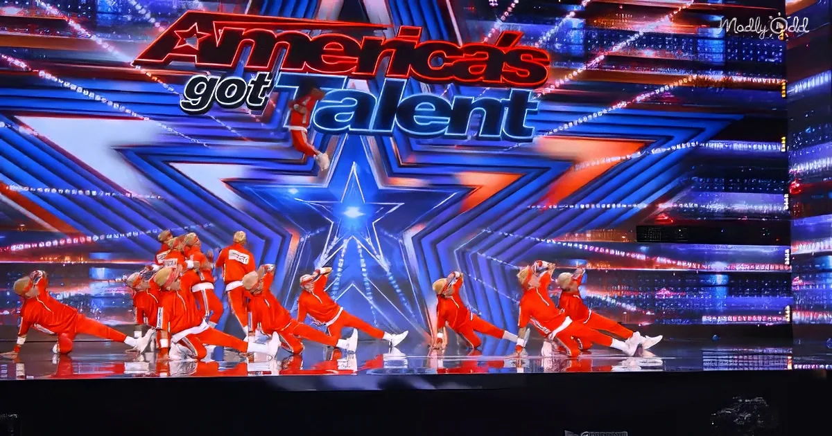 Urbancrew dancing on AGT