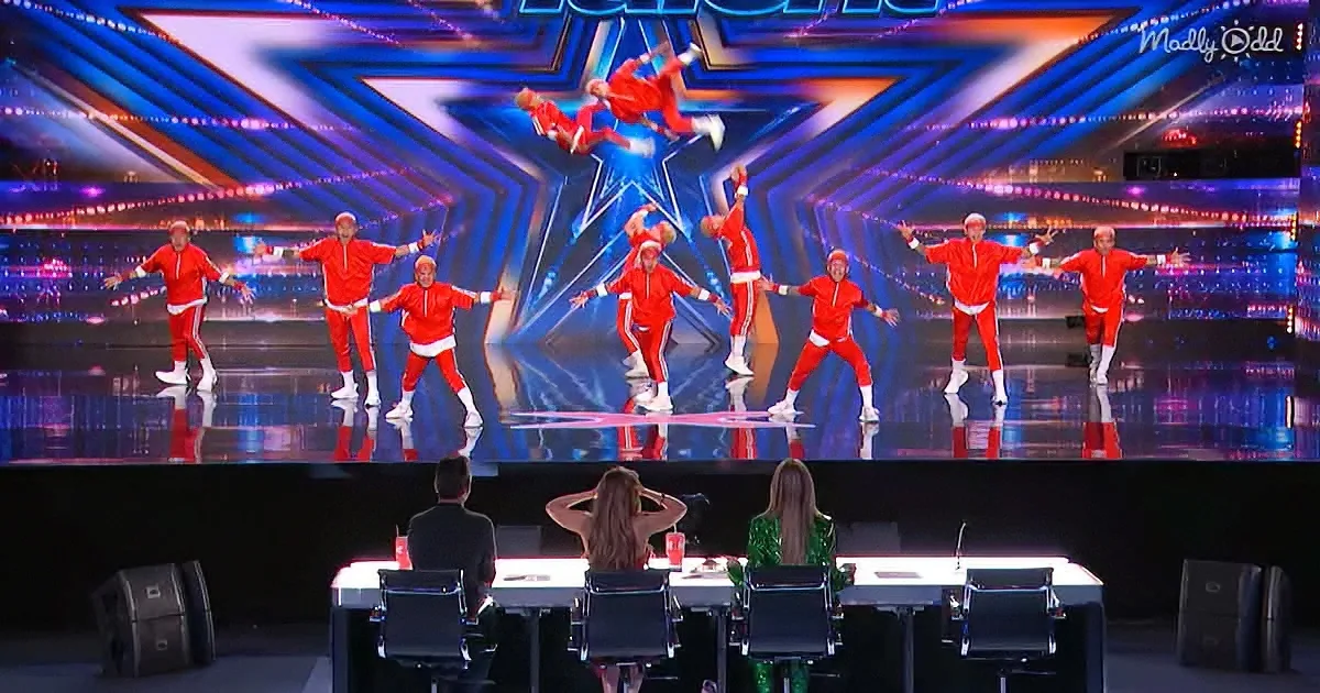 Urbancrew dancing on AGT