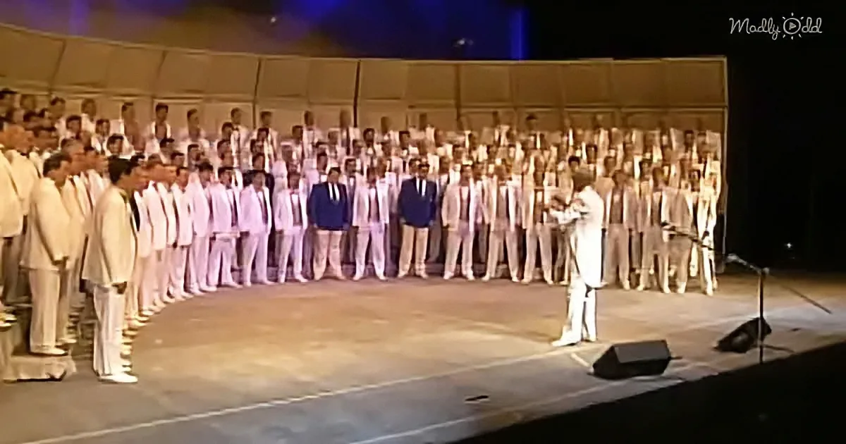 100 Barbershop Singers Hilariously Perform the Perfect Song for These Times