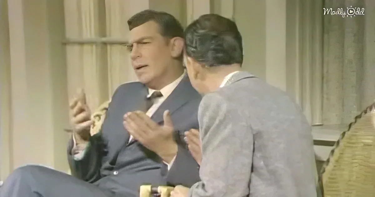 Don Knotts and Andy Griffith