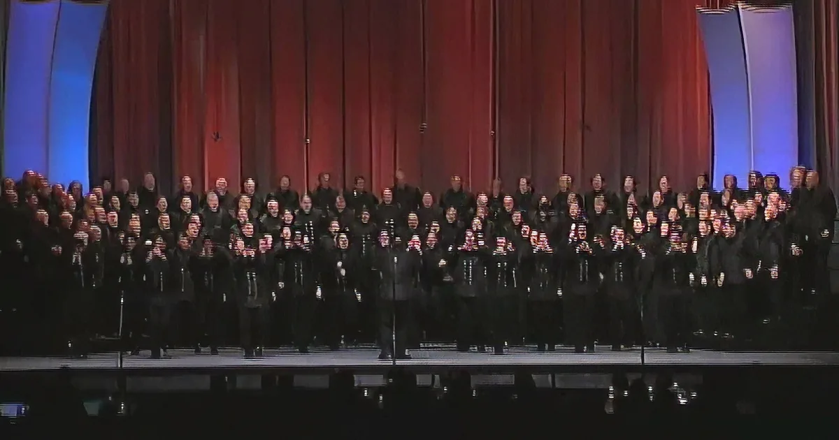 'Seventy-Six Trombones' Comes to Life in Barbershop Harmony