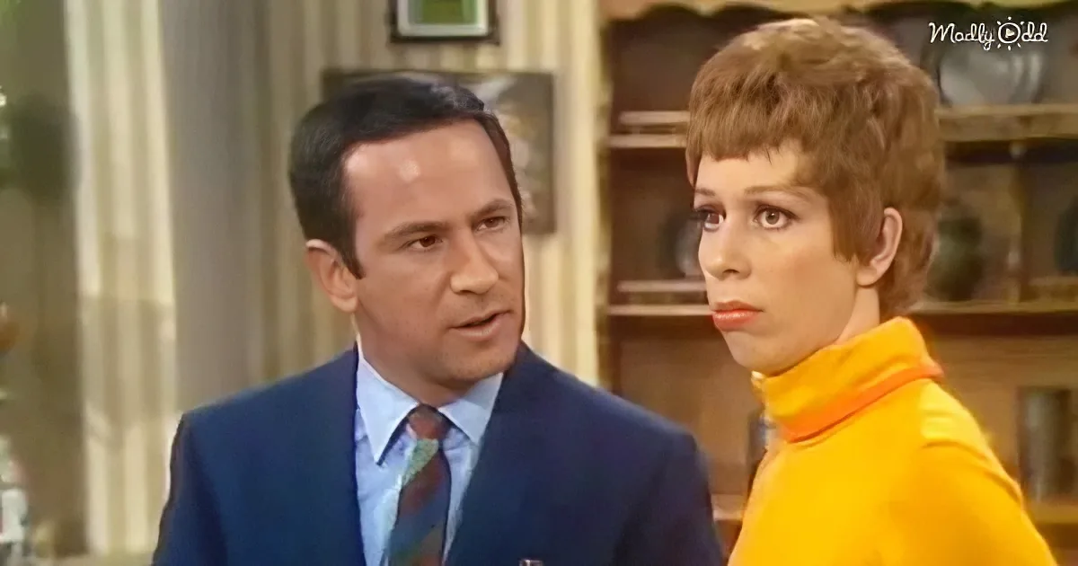 Don Adams and Carol Burnett