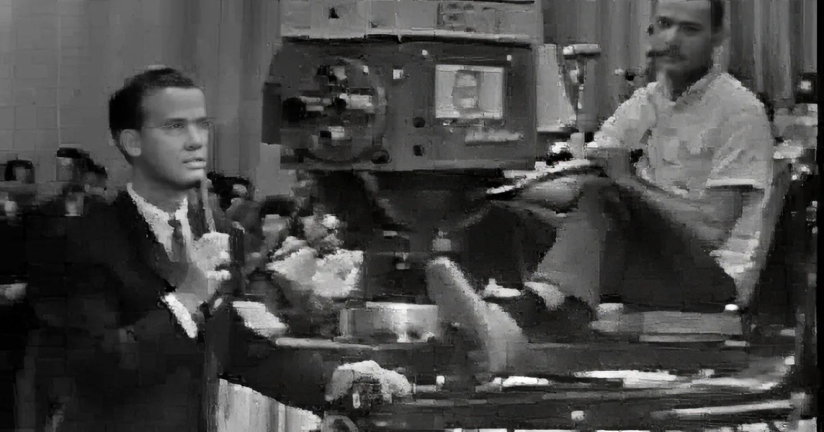 'American Bandstand' Audience Dances Along With Chubby Checker's Dance Craze 'The Twist'