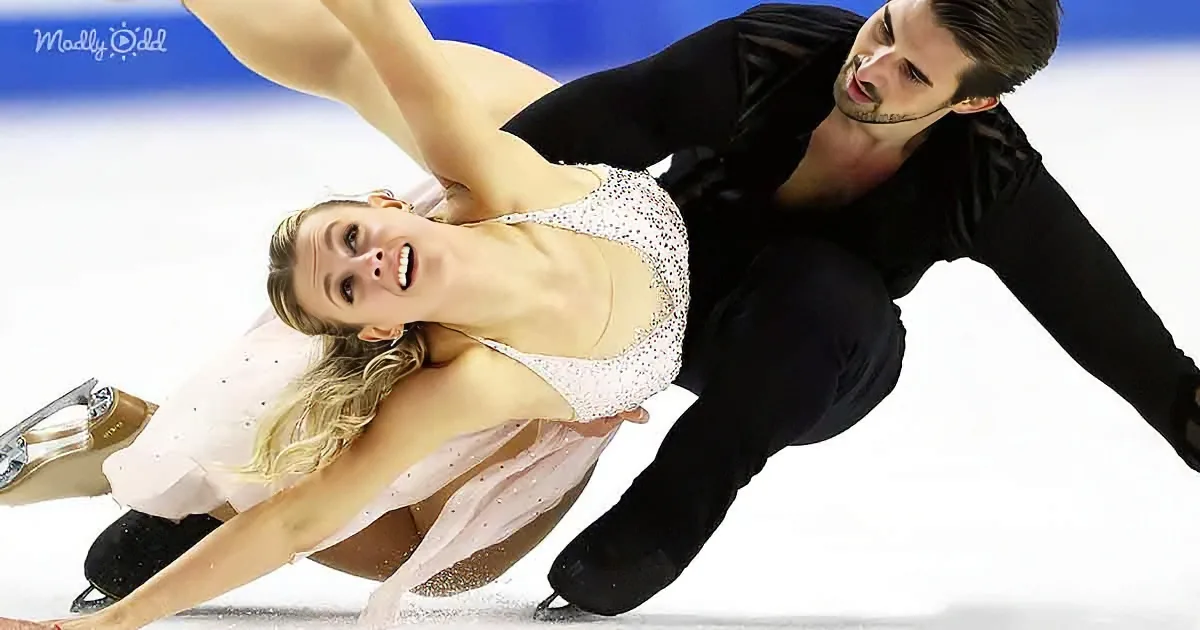 Ice Dancers Take First Place After a Beautiful Skate to 'Hallelujah'