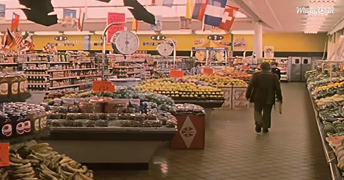 Supermarket - 1971 grocery shopping