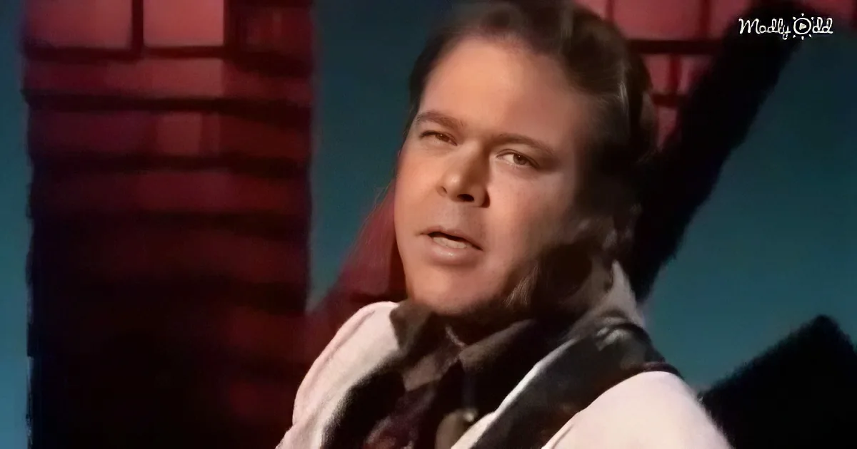 A man in a white shirt and brown vest, with a brick wall and a red curtain in the background.