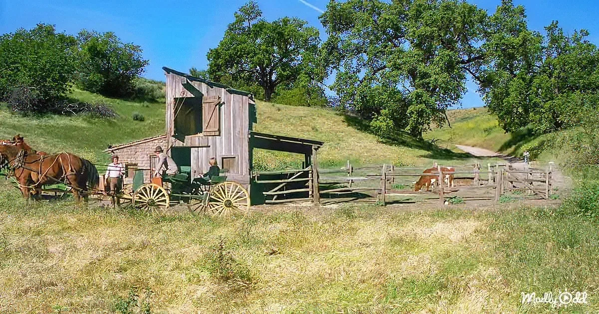 Iconic Location of 'Little House on the Prairie' Then and Now