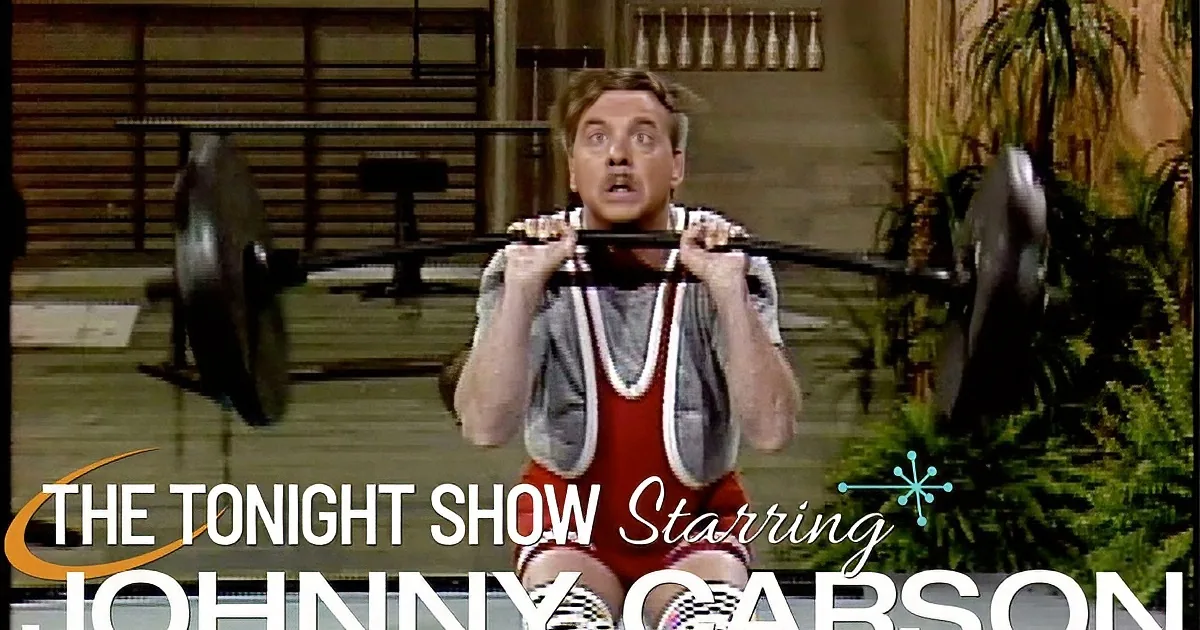 Tim Conway Attempts a New Weightlifting Record on 'The Tonight Show'