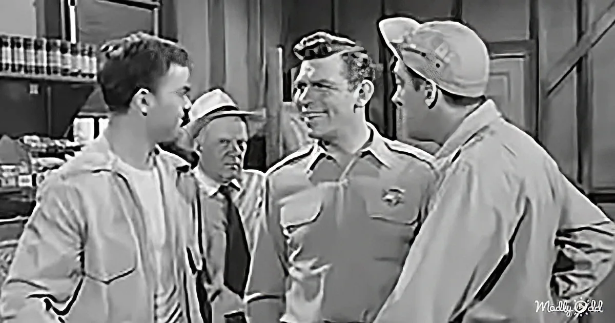 Andy and Barney solving the case together