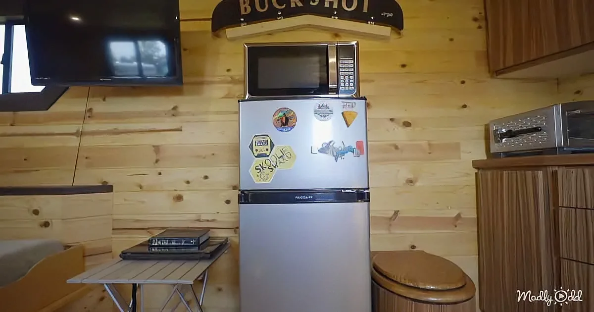 Cargo trailer tiny house