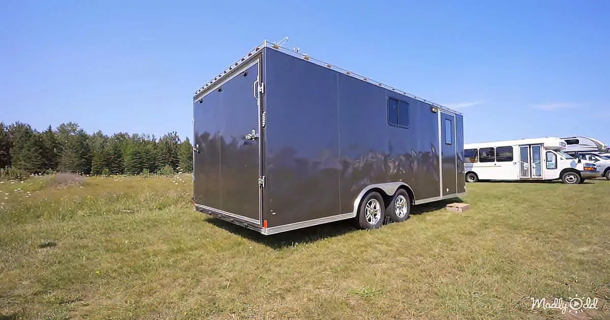 Cargo trailer tiny house