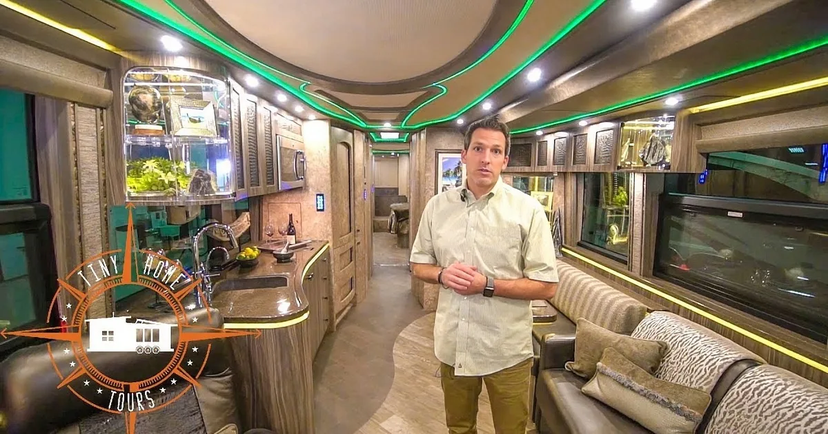 Insane RV Has Every Amenity for Life on the Road