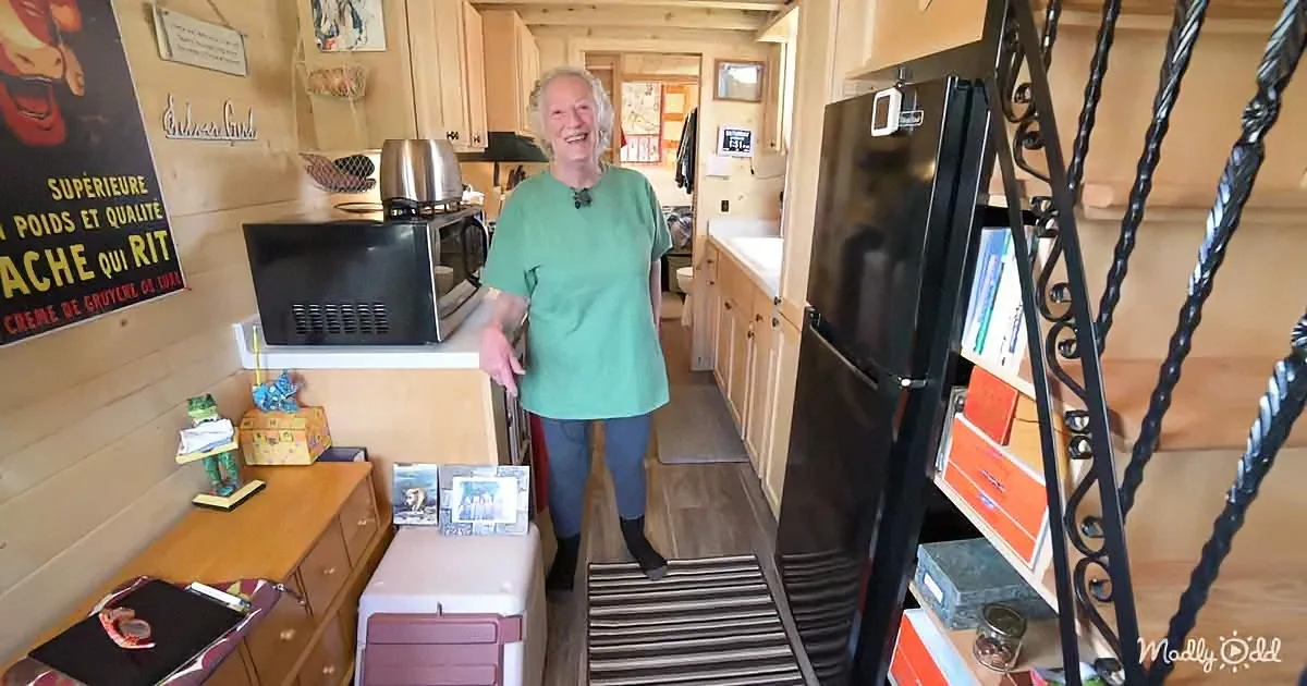 At 77 She Sold Half of Her Stuff to Live in a 'Senior Approved' Tiny Home