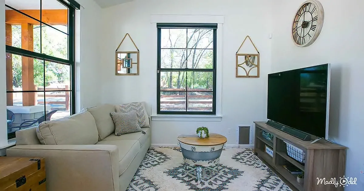 Southwestern style tiny house