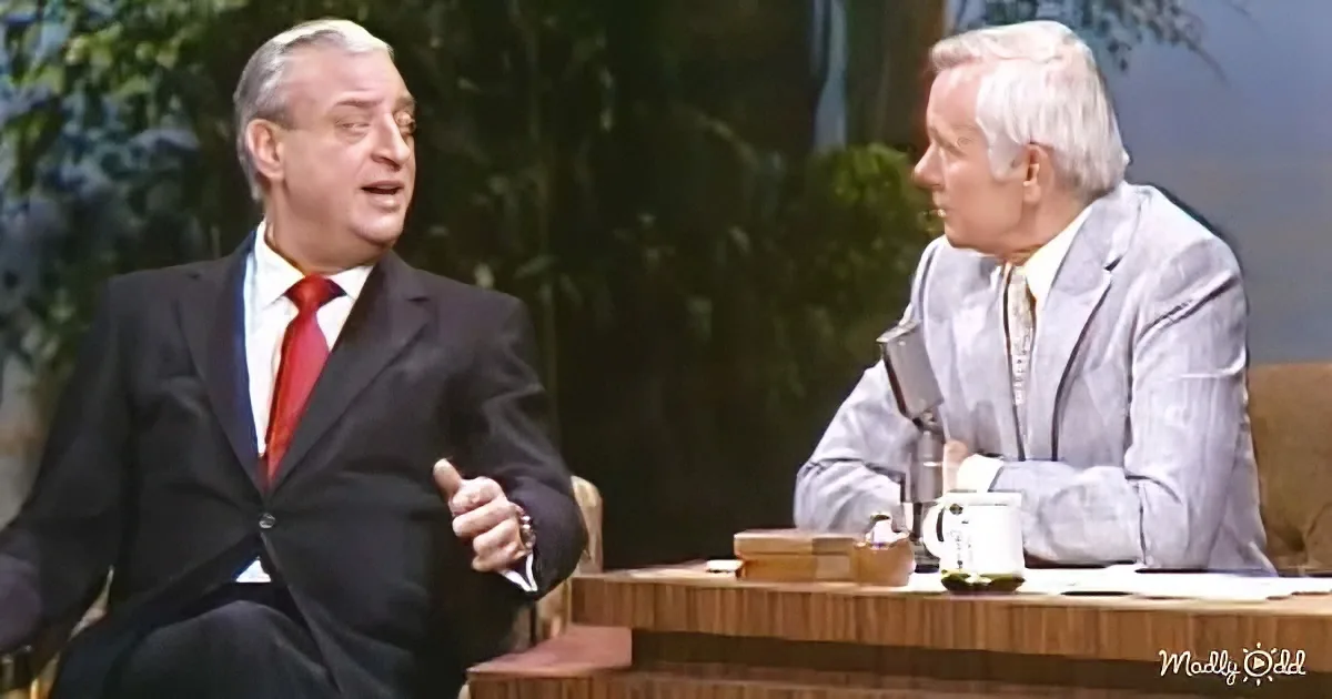 Rodney Dangerfield and Johnny Carson
