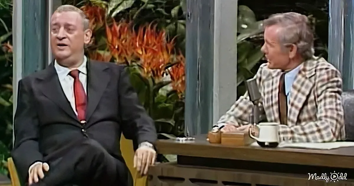 Johnny Carson and Rodney Dangerfield 