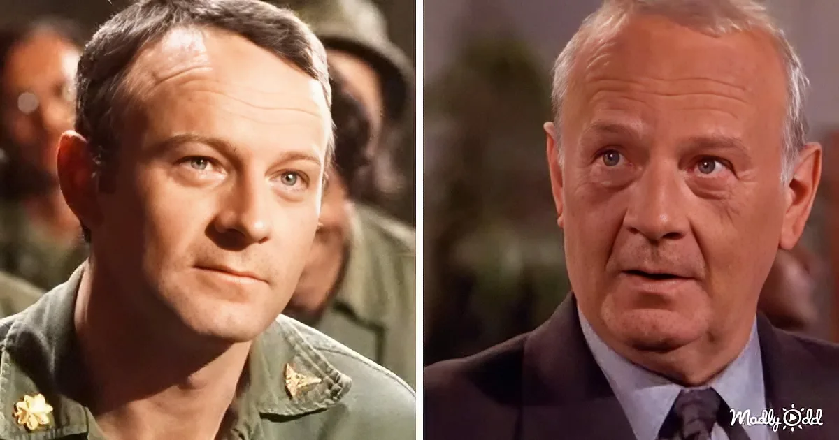 Two men, one in military attire and the other in a suit, both appearing serious.
