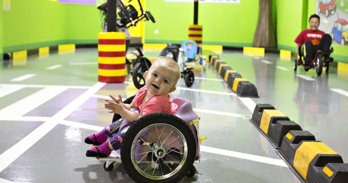 Determined Mom and Dad Build Their 7-Month-Old Baby a Custom Wheelchair