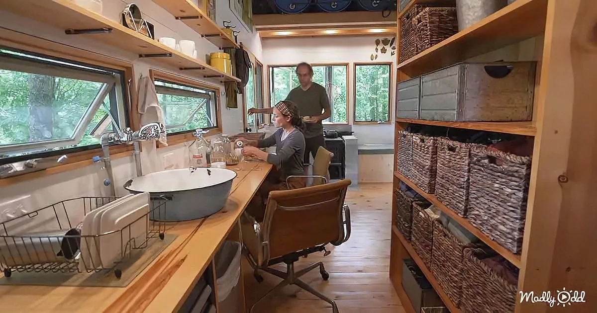 Off-grid tiny house community