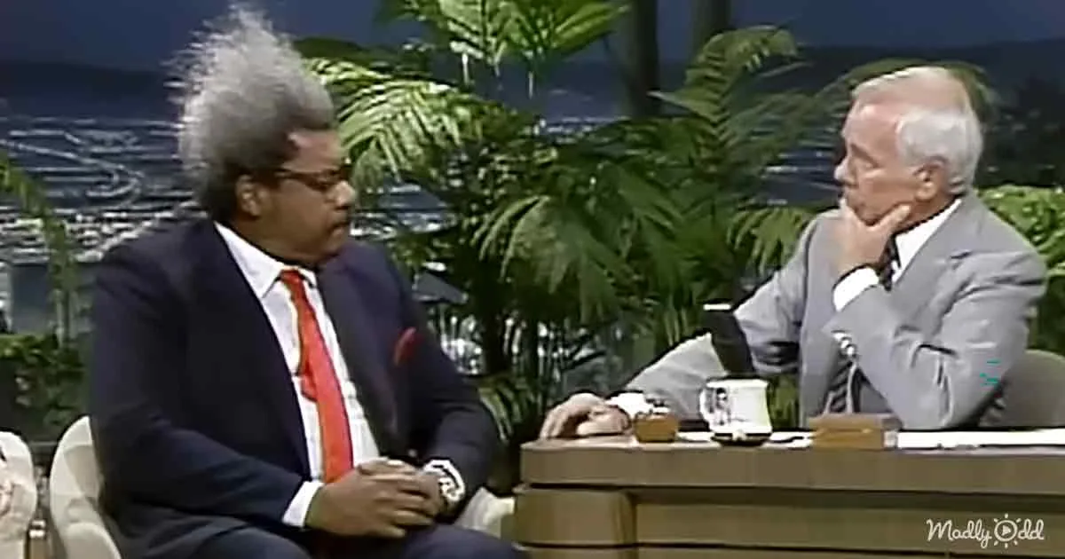 Johnny Carson and Don King