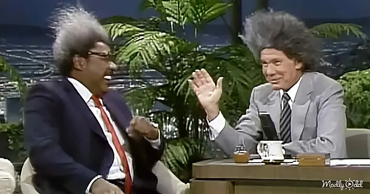 Johnny Carson and Don King