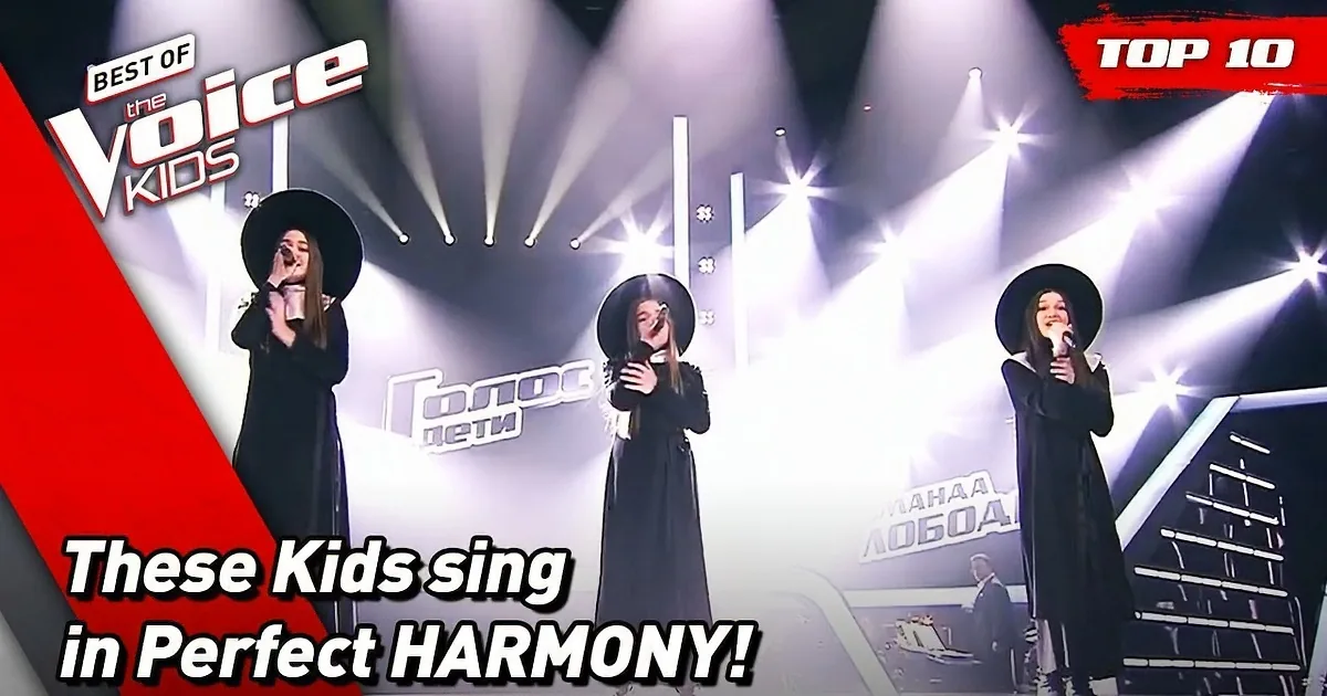 'Voice Kids' Shock the Judges With Their Perfectly Harmonized Voices