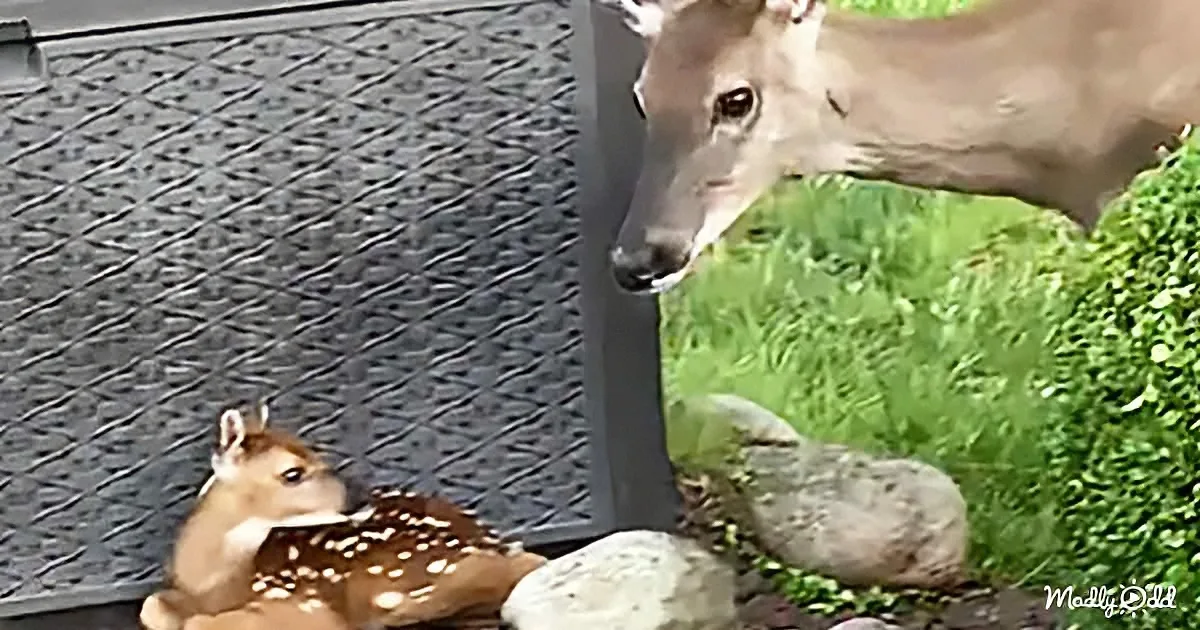 Mama and baby dear