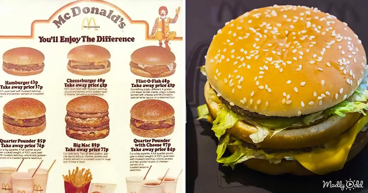 McDonald''s Menu From the Year You Were Born