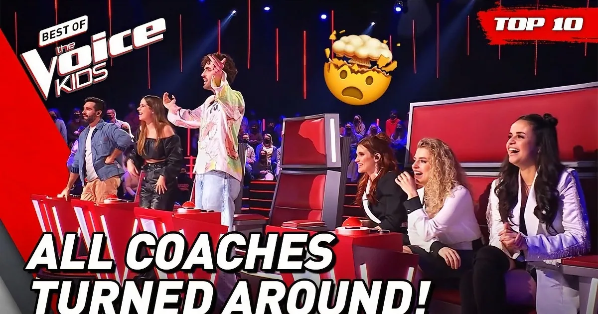 All the Judges Turn Their Chairs for These Young 'Voice Kids'