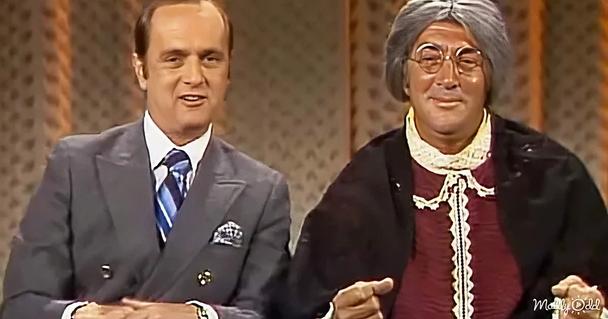 Bob Newhart and Dean Martin