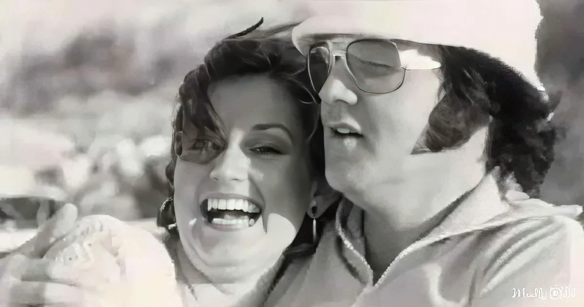 A man and woman share a joyful moment, the woman laughing heartily.