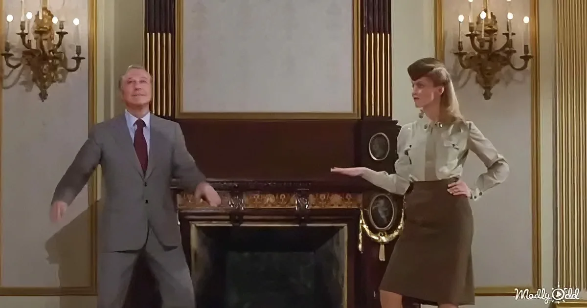 Olivia Newton-John and Gene Kelly