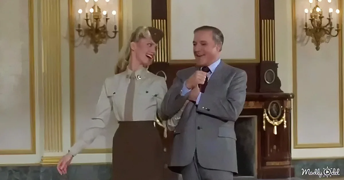 Olivia Newton-John and Gene Kelly