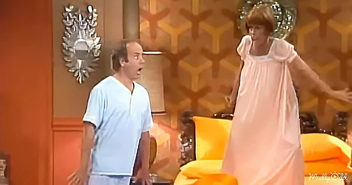 Carol Burnett and Tim Conway