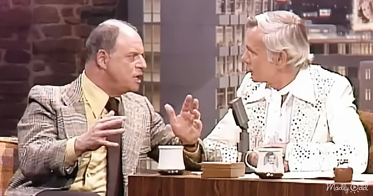Don Rickles and Johnny Carson